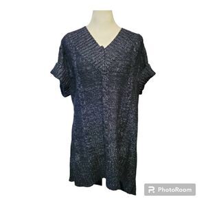 Alfani Women's SS Knit Pullover Sweater, Acrylic Blend, Size Large